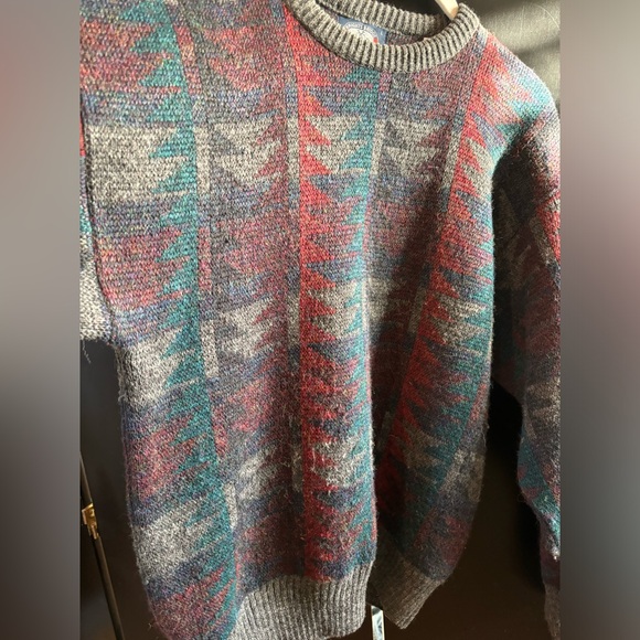 Knights Bridge vintage wool sweater - Picture 4 of 6